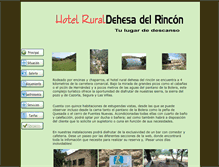 Tablet Screenshot of hotelruraldehesadelrincon.com